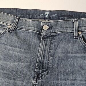 7‎ For All Mankind Jeans Mens 40x30 Blue Straight Standard Denim USA